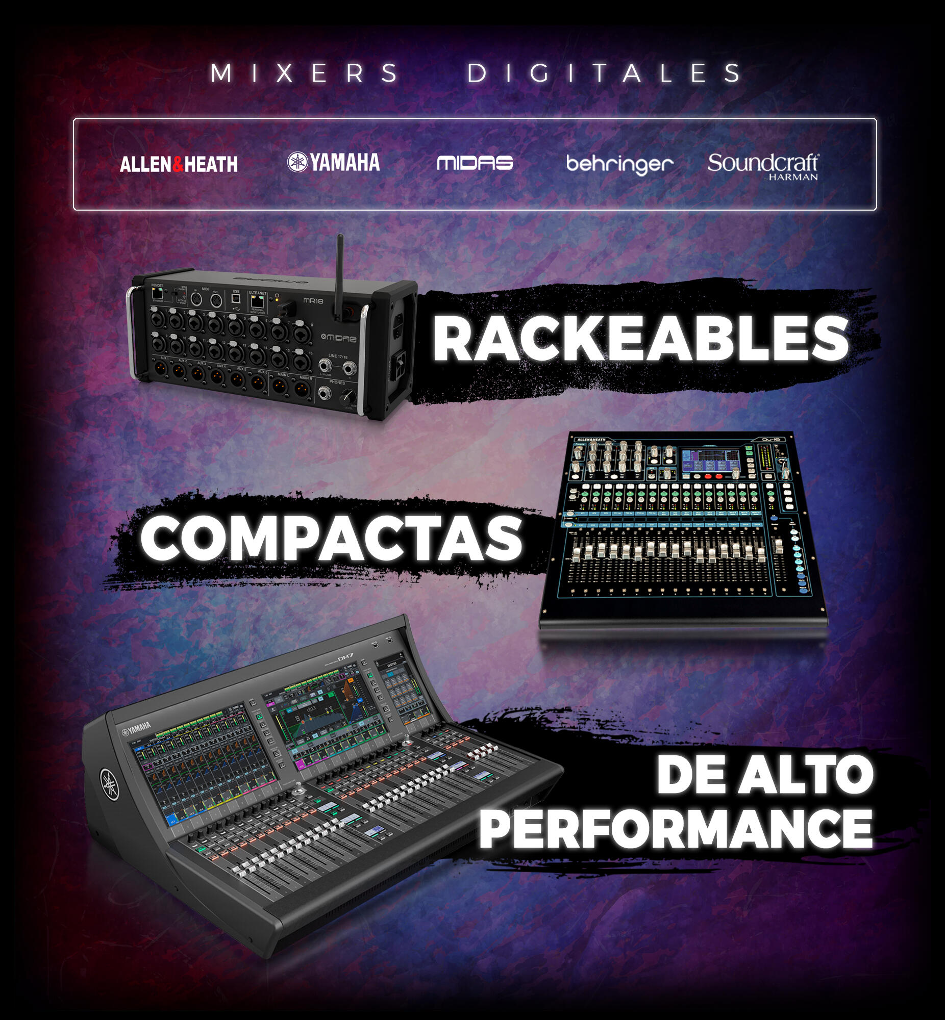 MIXERS DIGITALES